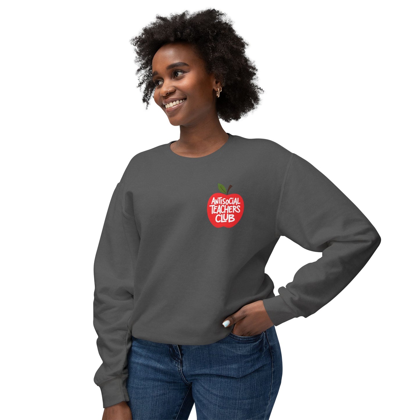 AntiSocial Teachers Club Crewneck Sweatshirt