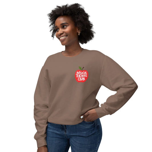 AntiSocial Teachers Club Crewneck Sweatshirt