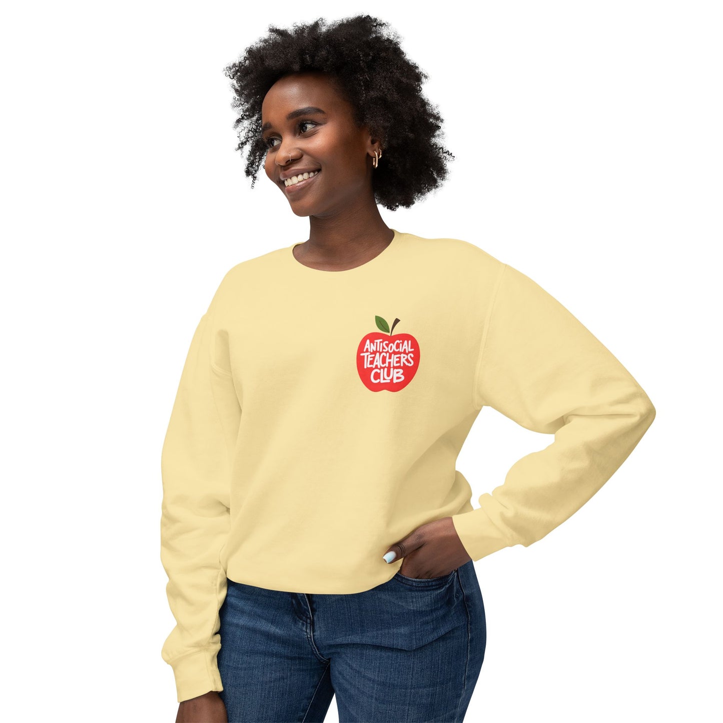 AntiSocial Teachers Club Crewneck Sweatshirt