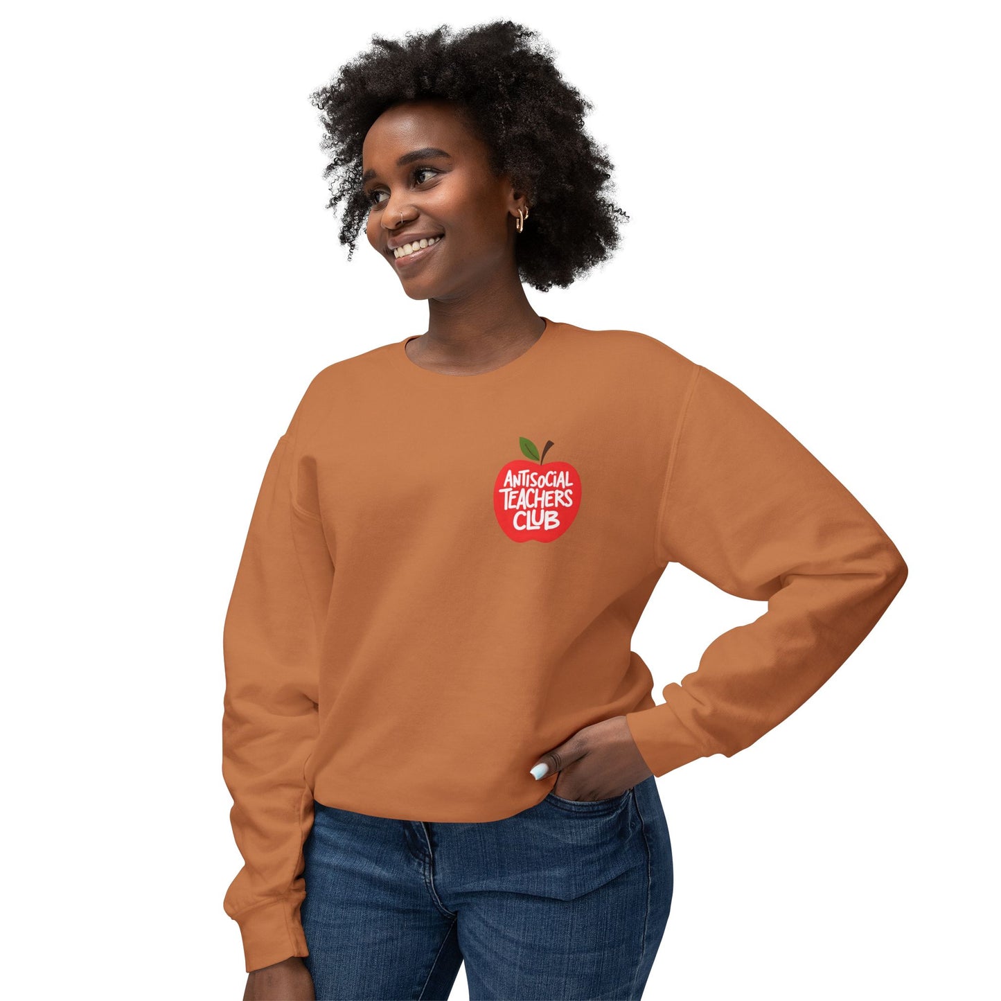 AntiSocial Teachers Club Crewneck Sweatshirt