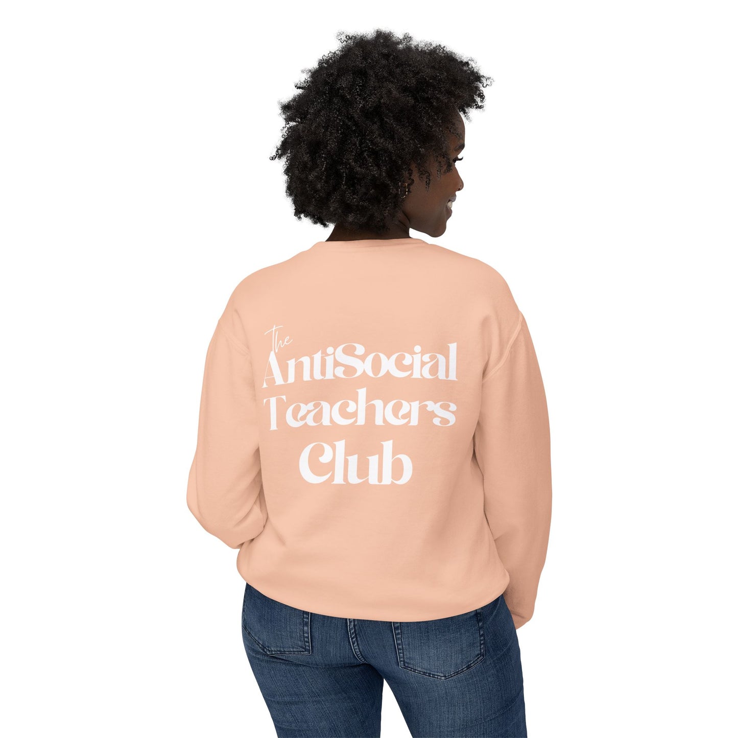 AntiSocial Teachers Club Crewneck Sweatshirt