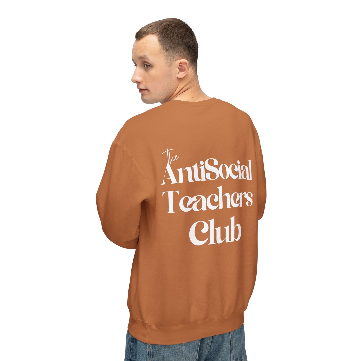 AntiSocial Teachers Club Crewneck Sweatshirt