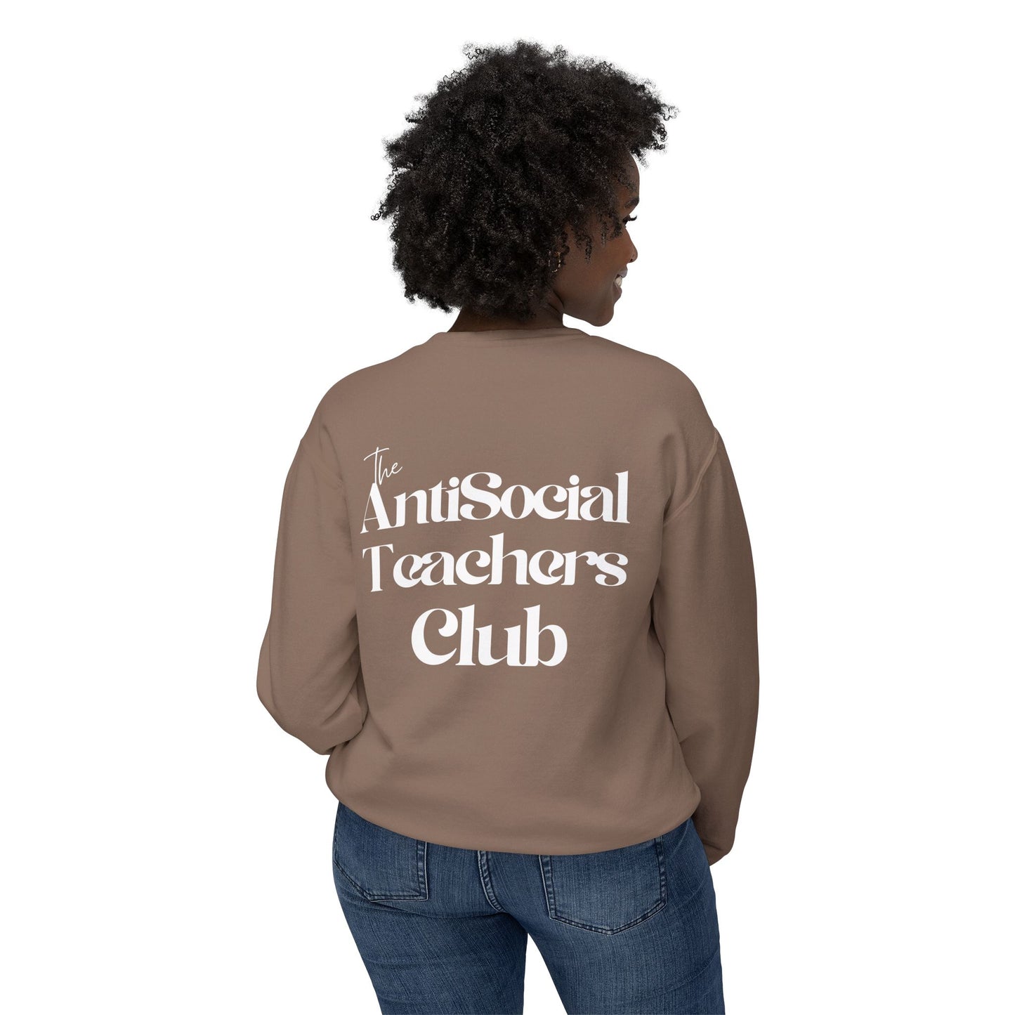 AntiSocial Teachers Club Crewneck Sweatshirt
