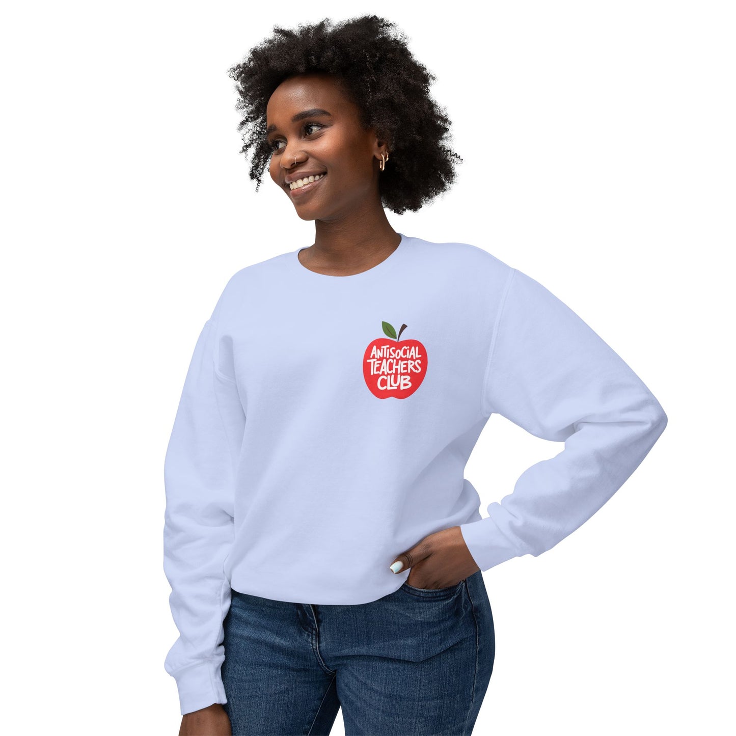 AntiSocial Teachers Club Crewneck Sweatshirt