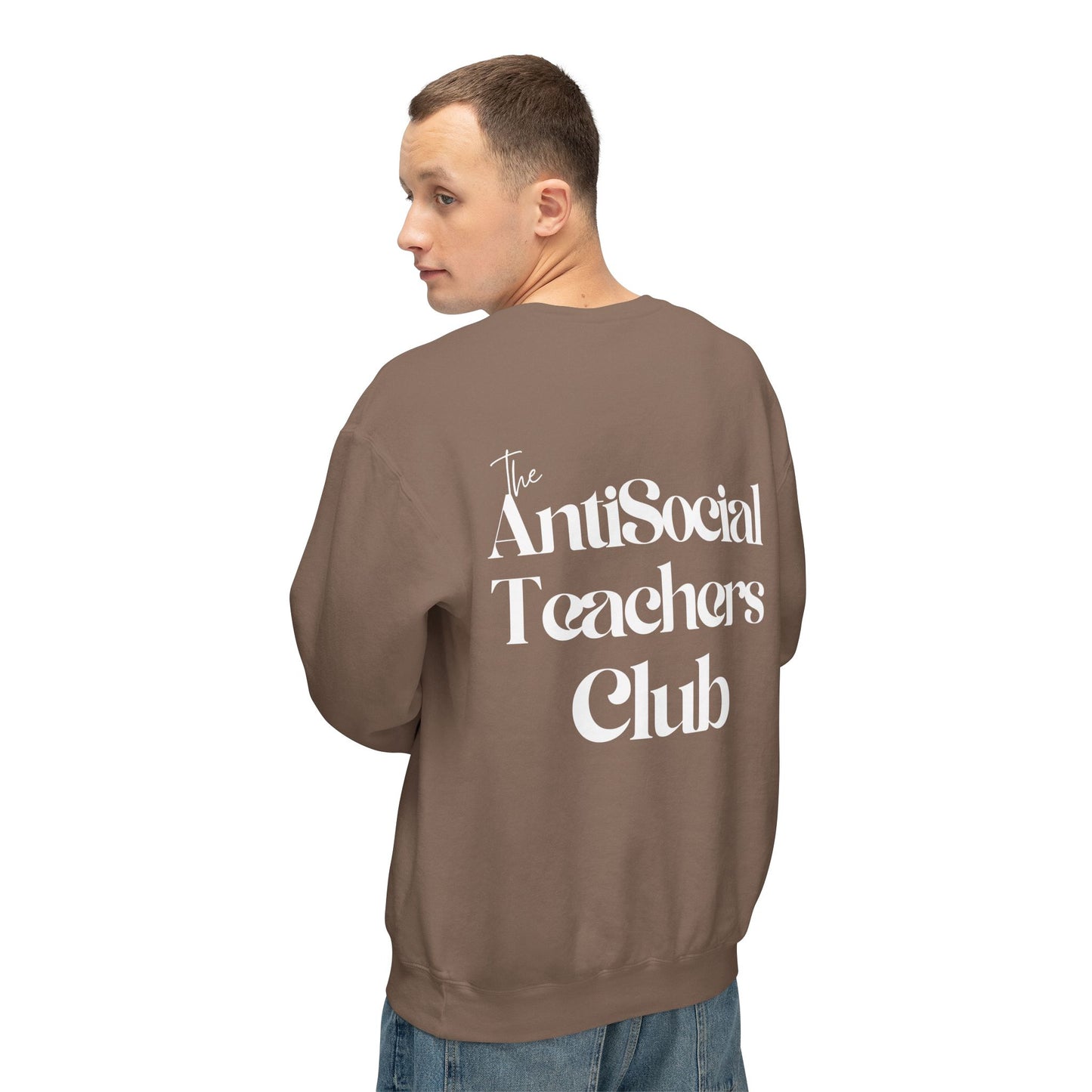 AntiSocial Teachers Club Crewneck Sweatshirt