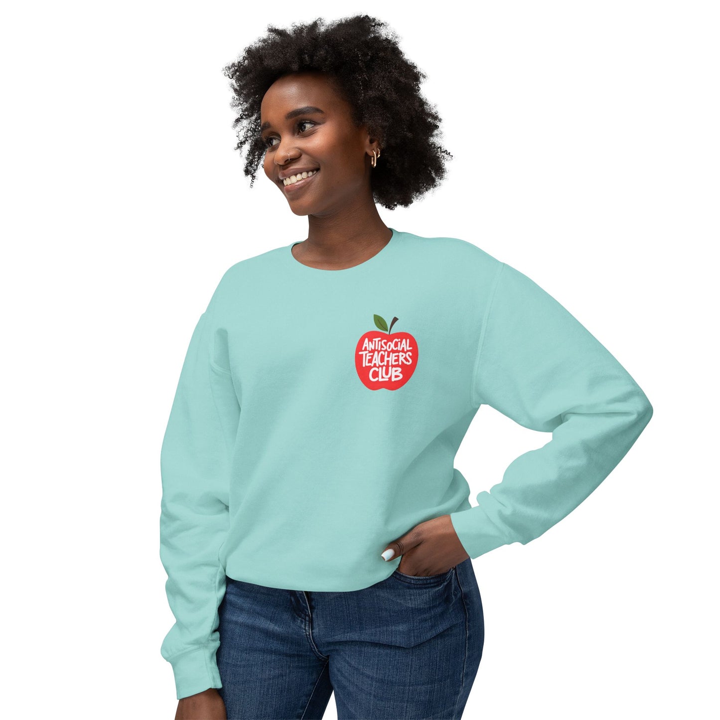 AntiSocial Teachers Club Crewneck Sweatshirt