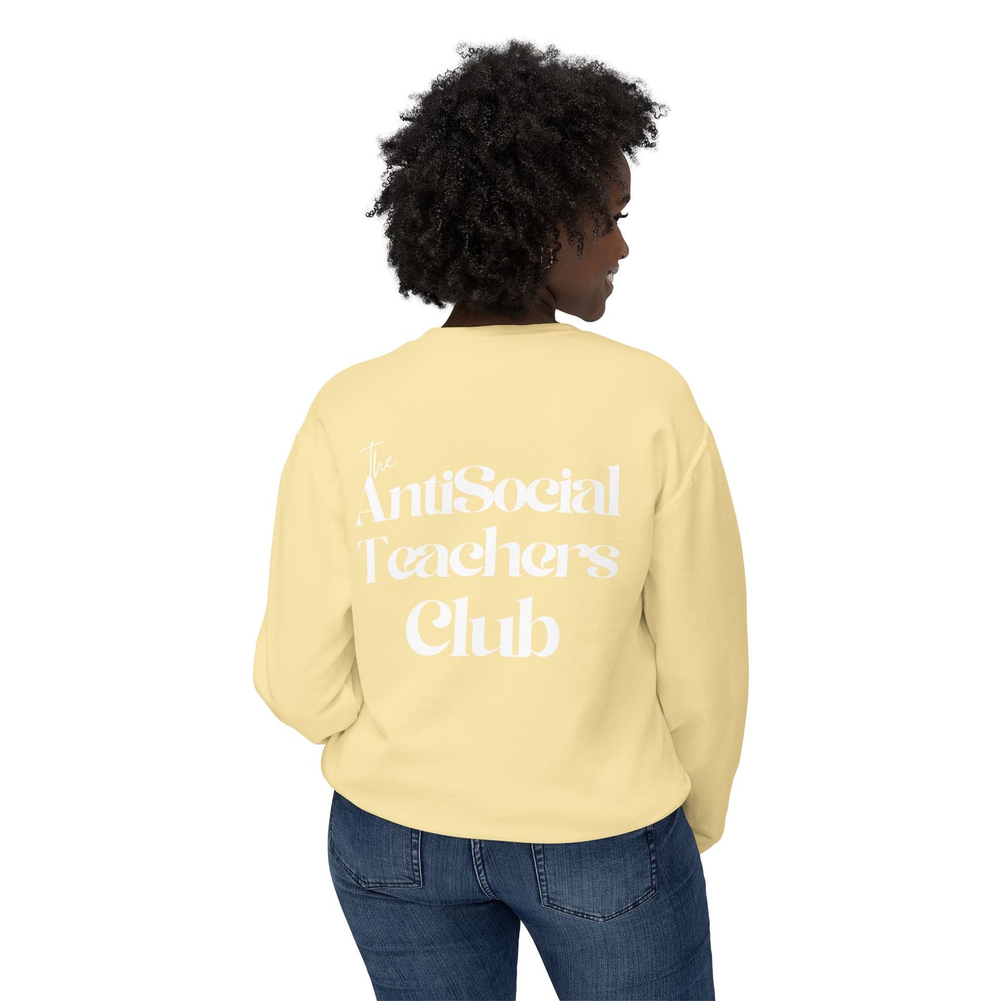 AntiSocial Teachers Club Crewneck Sweatshirt